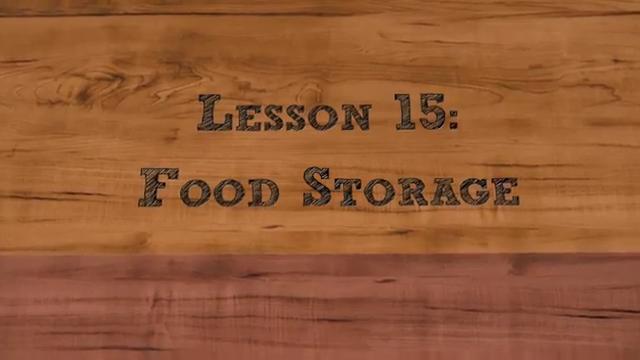 Kanopy Video - Food Storage